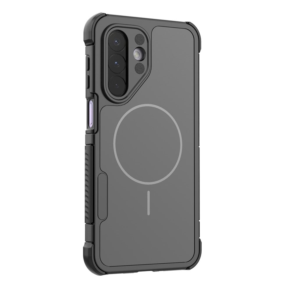Til Samsung Galaxy A27 5G Etui Stødsikker Airbag PC+TPU Telefoncover Kompatibel med MagSafe