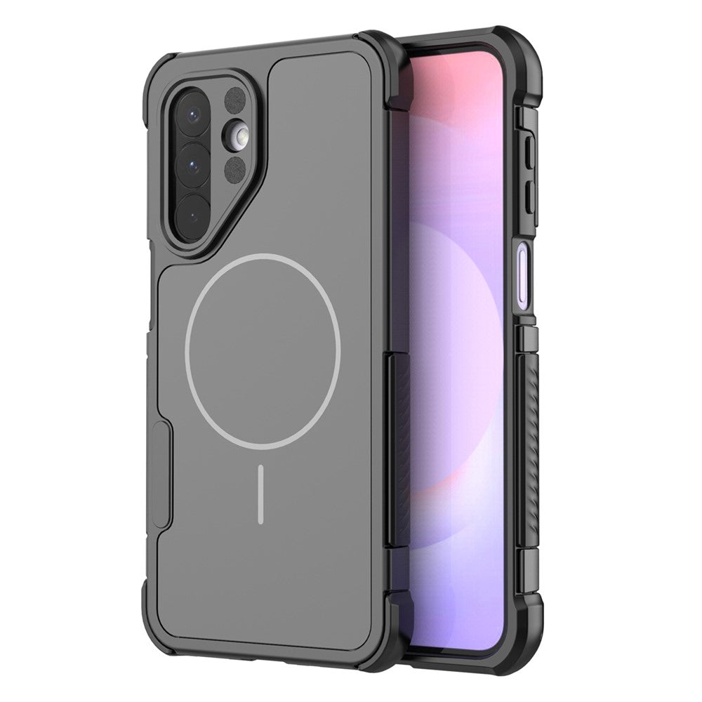 Til Samsung Galaxy A27 5G Etui Stødsikker Airbag PC+TPU Telefoncover Kompatibel med MagSafe