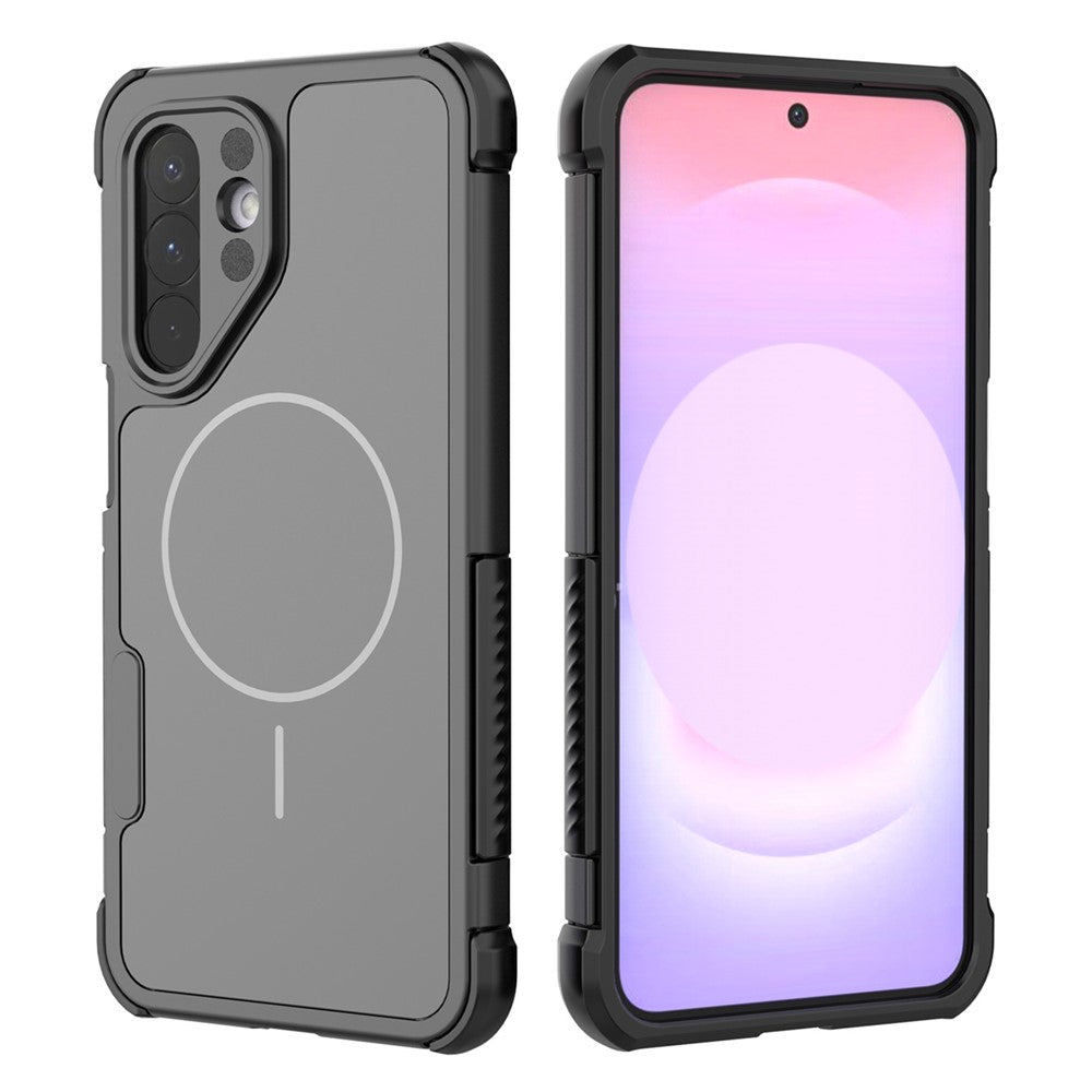 Til Samsung Galaxy A27 5G Etui Stødsikker Airbag PC+TPU Telefoncover Kompatibel med MagSafe