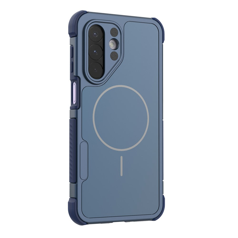 Til Samsung Galaxy A27 5G Etui Stødsikker Airbag PC+TPU Telefoncover Kompatibel med MagSafe