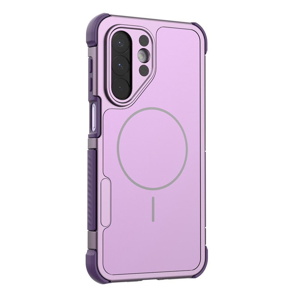 Til Samsung Galaxy A27 5G Etui Stødsikker Airbag PC+TPU Telefoncover Kompatibel med MagSafe