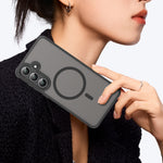 WANLONFENG til Samsung Galaxy S26 FE FD Series Magnetisk Cover med Skærmfilm Hud Touch TPU + PC Telefon Bagcover