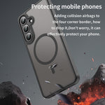 WANLONFENG til Samsung Galaxy S26 FE FD Series Magnetisk Cover med Skærmfilm Hud Touch TPU + PC Telefon Bagcover