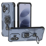 For Xiaomi Redmi Note 17 4G (Global) / Note 17 5G (Global) / Note 17 (India / China) 5G Case Rotatable Ring Kickstand PC + TPU Shockproof Phone Cover