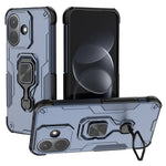 For Xiaomi Redmi Note 17 Pro 5G Case Rotatable Ring Kickstand PC + TPU Shockproof Phone Cover