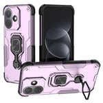 For Xiaomi Redmi Note 17 Pro 5G Case Rotatable Ring Kickstand PC + TPU Shockproof Phone Cover