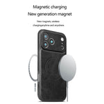 JINDUKA J32 For iPhone 18 Pro Max / 17 Pro Max Magnetic Case PU Leather + PC + TPU Phone Cover