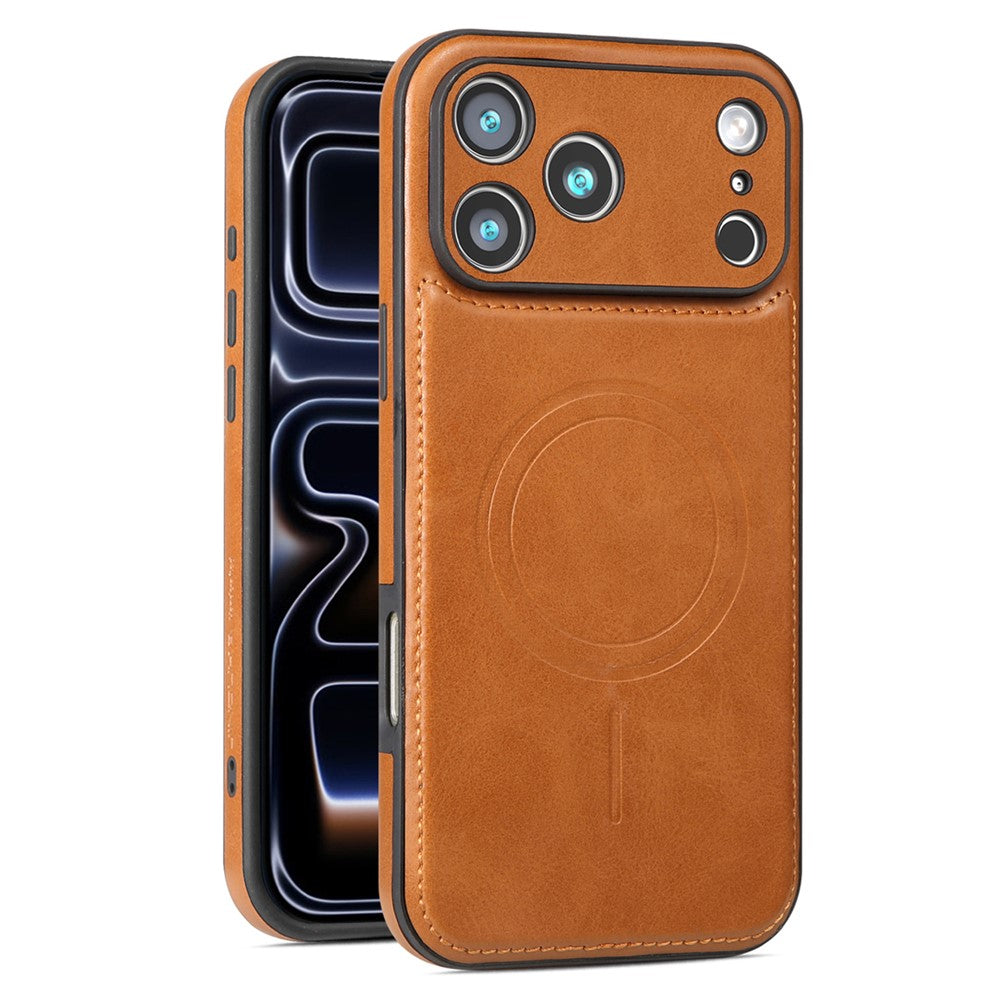 JINDUKA J32 For iPhone 18 Pro Max / 17 Pro Max Magnetic Case PU Leather + PC + TPU Phone Cover