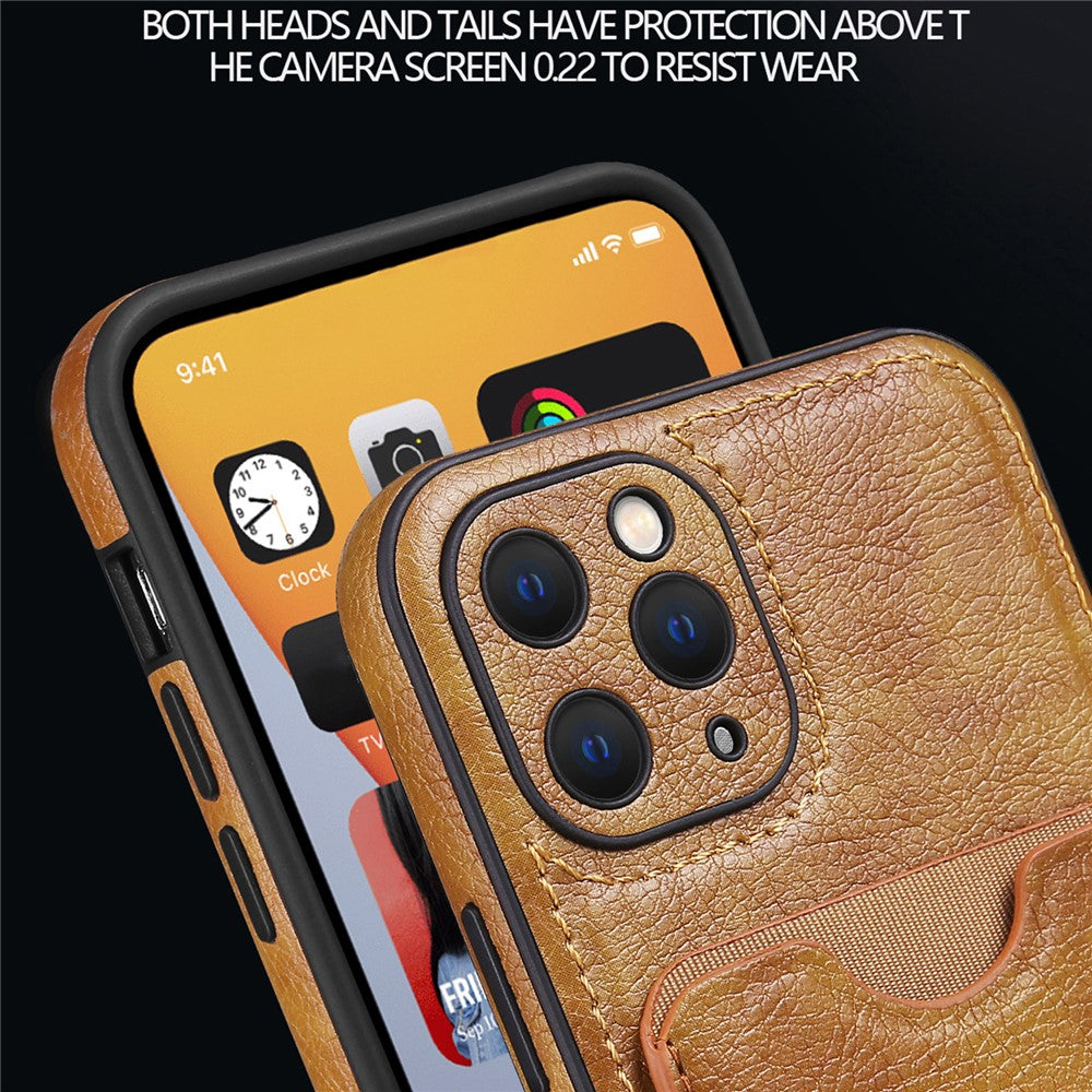JINDUKA K12 for iPhone 14 Pro Max Case Card Slot Kickstand PU Leather Phone Back Cover