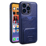 JINDUKA K12 for iPhone 14 Pro Max Case Card Slot Kickstand PU Leather Phone Back Cover