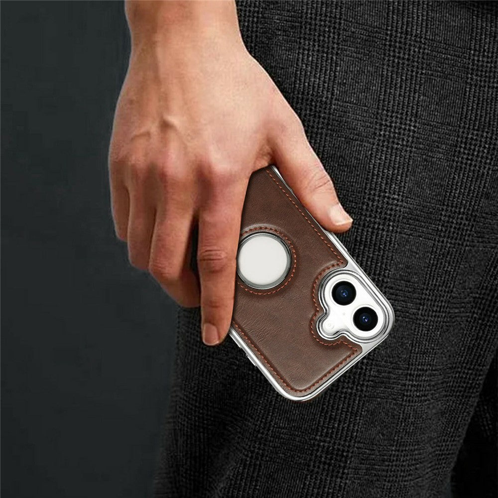 RMBMAX P93 for iPhone 16 Magnetic Case Electroplated Shockproof Anti-Scratch Phone Back Cover