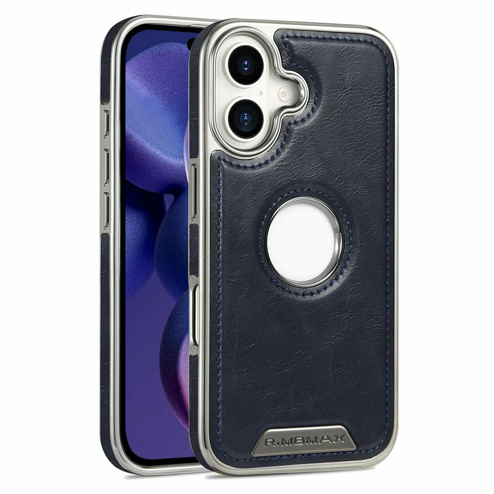 RMBMAX P93 for iPhone 16 Magnetic Case Electroplated Shockproof Anti-Scratch Phone Back Cover