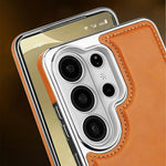 RMBMAX P93 for Samsung Galaxy S25 Ultra Magnetic Case Electroplated Shockproof Anti-Scratch Phone Back Cover