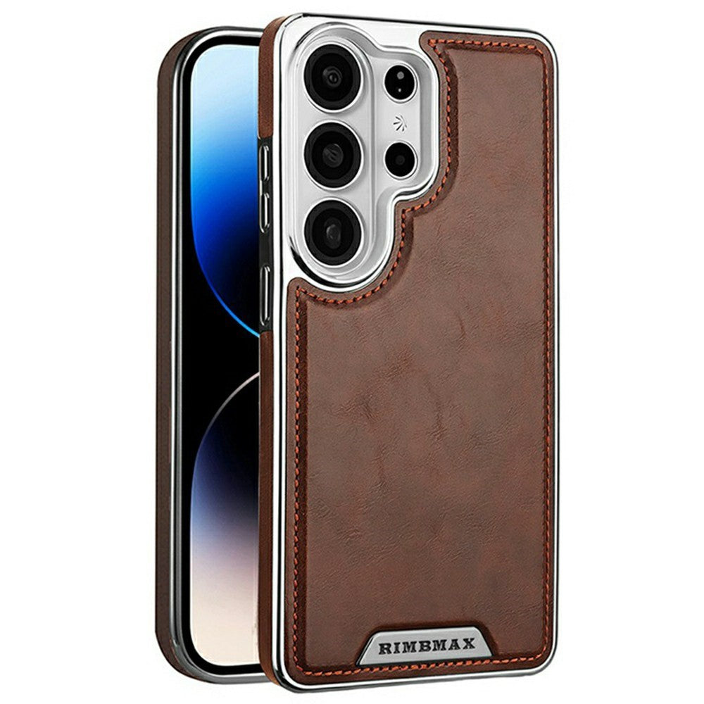 RMBMAX P93 for Samsung Galaxy S25 Ultra Magnetic Case Electroplated Shockproof Anti-Scratch Phone Back Cover