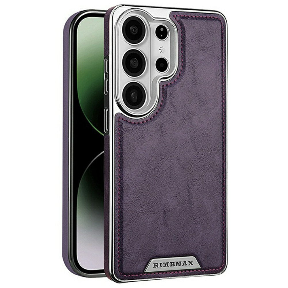 RMBMAX P93 for Samsung Galaxy S25 Ultra Magnetic Case Electroplated Shockproof Anti-Scratch Phone Back Cover