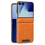 RMBMAX P93 til Samsung Galaxy Z Flip7 5G Magnetisk Etui Galvaniseret Stødabsorberende Ridsefast Telefonbagside