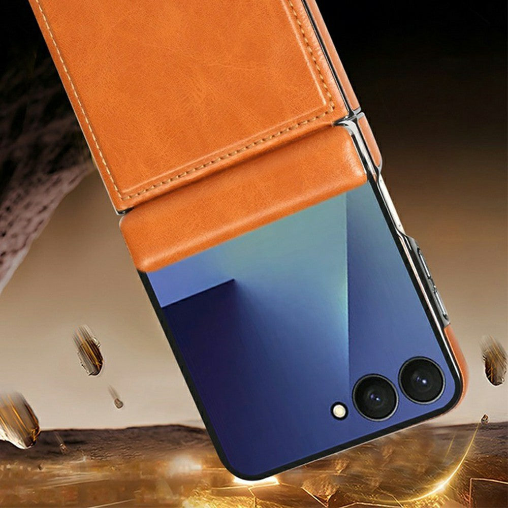 RMBMAX P93 til Samsung Galaxy Z Flip7 5G Magnetisk Etui Galvaniseret Stødabsorberende Ridsefast Telefonbagside
