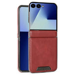 RMBMAX P93 til Samsung Galaxy Z Flip7 5G Magnetisk Etui Galvaniseret Stødabsorberende Ridsefast Telefonbagside