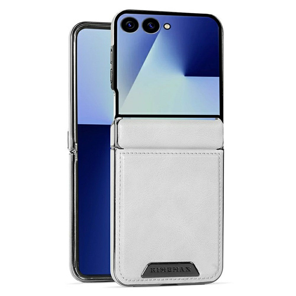 RMBMAX P93 til Samsung Galaxy Z Flip7 5G Magnetisk Etui Galvaniseret Stødabsorberende Ridsefast Telefonbagside