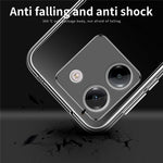 MOFI For Xiaomi Redmi Note 17 Pro+ 5G / Note 17 Pro Max 5G Clear Phone Case Ultra-Thin TPU Phone Back Cover