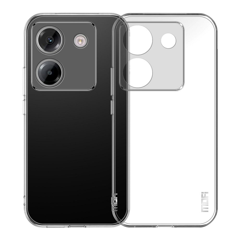 MOFI For Xiaomi Redmi Note 17 Pro+ 5G / Note 17 Pro Max 5G Clear Phone Case Ultra-Thin TPU Phone Back Cover