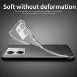 MOFI For Xiaomi Redmi Note 17 Pro+ 5G / Note 17 Pro Max 5G Clear Phone Case Ultra-Thin TPU Phone Back Cover