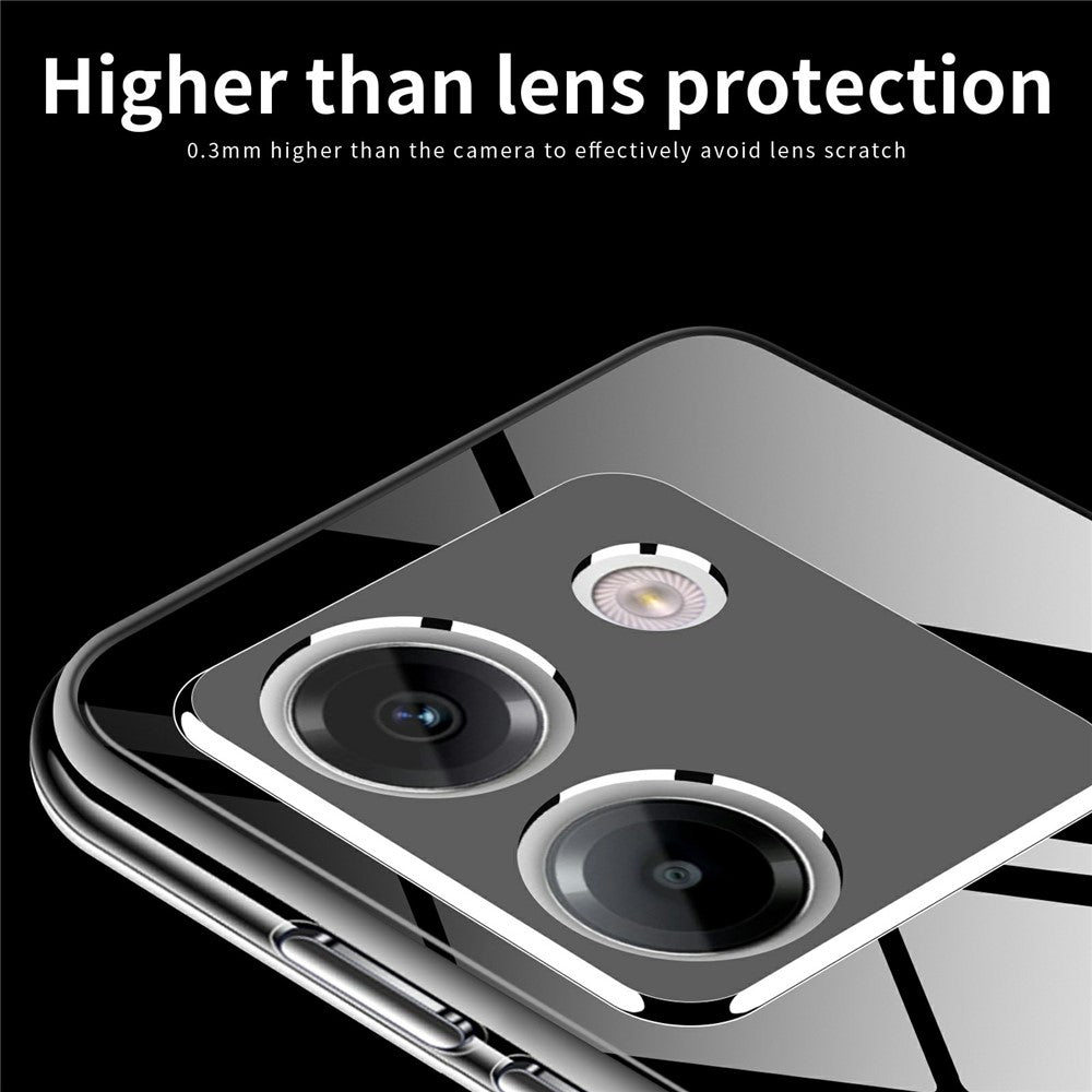 MOFI For Xiaomi Redmi Note 17 Pro+ 5G / Note 17 Pro Max 5G Clear Phone Case Ultra-Thin TPU Phone Back Cover