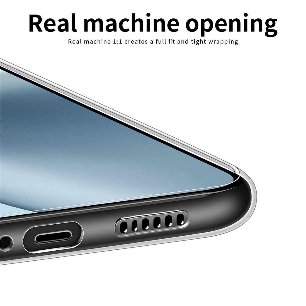 MOFI For Xiaomi Redmi Note 17 Pro+ 5G / Note 17 Pro Max 5G Clear Phone Case Ultra-Thin TPU Phone Back Cover