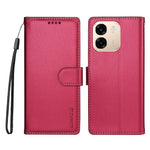 BETOPNICE for Oppo A6x 4G / Oppo A6x 5G (India) / Oppo A6c 4G / Oppo A6t 4G / Oppo A6t 5G / Oppo A6 4G / Oppo A6 5G / Oppo A6 Pro 5G (India) / Oppo A6k 5G / Oppo A6x 5G 006 Case RFID Blocking Wallet Stand Leather Phone Cover with Wrist Strap