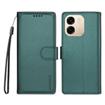 BETOPNICE for Oppo A6x 4G / Oppo A6x 5G (India) / Oppo A6c 4G / Oppo A6t 4G / Oppo A6t 5G / Oppo A6 4G / Oppo A6 5G / Oppo A6 Pro 5G (India) / Oppo A6k 5G / Oppo A6x 5G 006 Case RFID Blocking Wallet Stand Leather Phone Cover with Wrist Strap