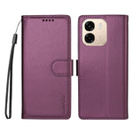 BETOPNICE for Oppo A6x 4G / Oppo A6x 5G (India) / Oppo A6c 4G / Oppo A6t 4G / Oppo A6t 5G / Oppo A6 4G / Oppo A6 5G / Oppo A6 Pro 5G (India) / Oppo A6k 5G / Oppo A6x 5G 006 Case RFID Blocking Wallet Stand Leather Phone Cover with Wrist Strap