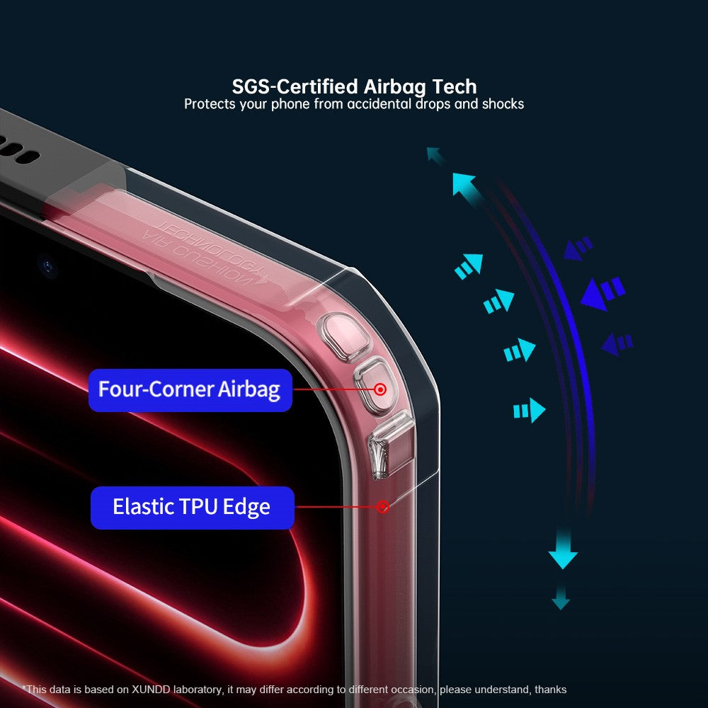 XUNDD XDD-0035 For Xiaomi Poco F9 Ultra 5G  /  Redmi K100 Pro Max 5G (China) Magnetic Case TPU + PC Folding Hinge Shockproof Phone Cover
