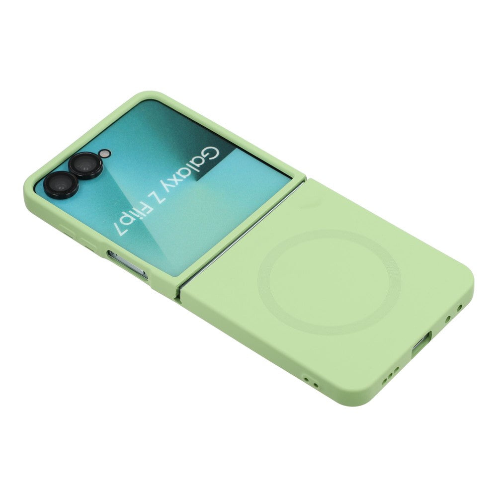Til Samsung Galaxy Z Flip7 5G Magnetisk Etui Stødsikkert TPU Telefoncover
