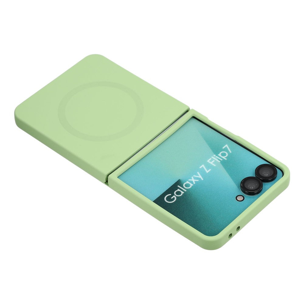 Til Samsung Galaxy Z Flip7 5G Magnetisk Etui Stødsikkert TPU Telefoncover