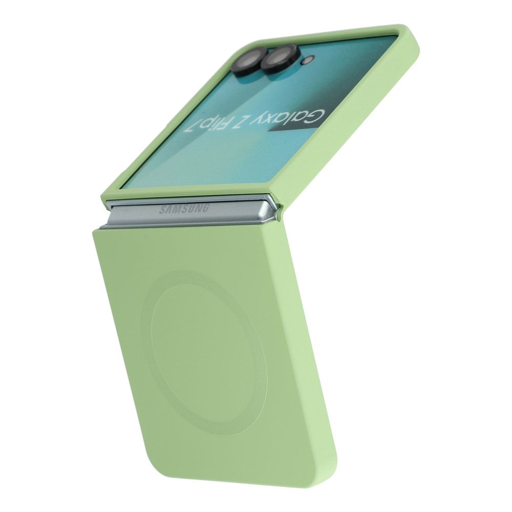 Til Samsung Galaxy Z Flip7 5G Magnetisk Etui Stødsikkert TPU Telefoncover