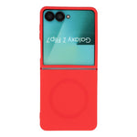 Til Samsung Galaxy Z Flip7 5G Magnetisk Etui Stødsikkert TPU Telefoncover