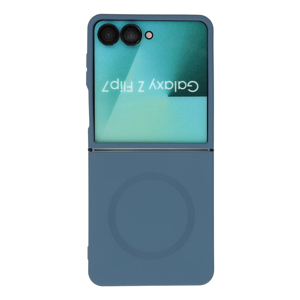 Til Samsung Galaxy Z Flip7 5G Magnetisk Etui Stødsikkert TPU Telefoncover
