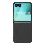 Til Samsung Galaxy Z Flip7 5G Magnetisk Etui Stødsikkert TPU Telefoncover