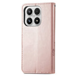 For Xiaomi 17 Case with Tempered Glass Flim Four-Leaf Clover Leather Wallet Phone Cover