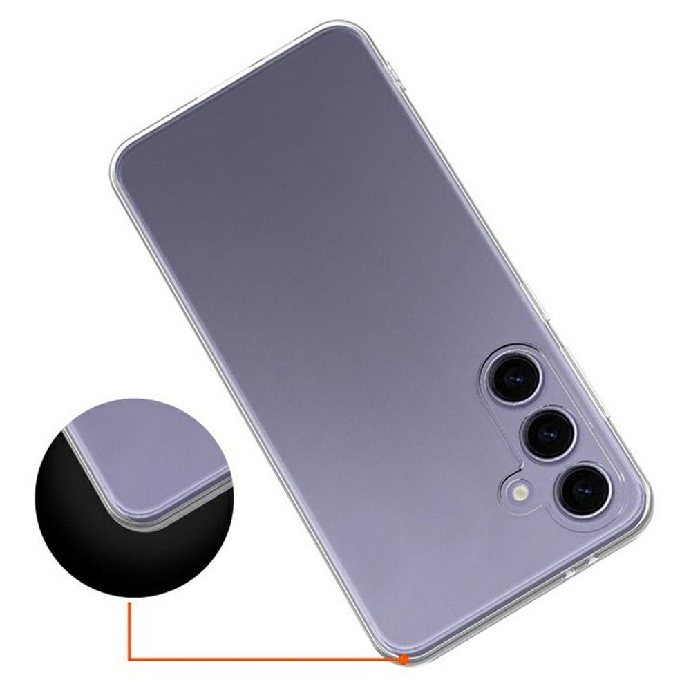Til Samsung Galaxy S26 FE Bagcover Ultratyndt Fleksibelt TPU Gennemsigtigt Telefoncover