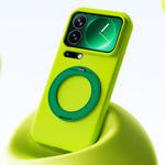 For Xiaomi 17 Pro Max Case Magnetic Rotatable Kickstand Soft TPU Skin-touch Phone Cover