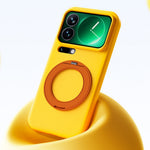 For Xiaomi 17 Pro Max Case Magnetic Rotatable Kickstand Soft TPU Skin-touch Phone Cover