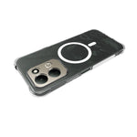 WANLONFENG för Xiaomi Redmi 17 5G / Xiaomi Redmi 17 4G WL1-serien 2,0 mm magnetiskt skal, genomskinligt TPU-mobilbakstycke med 2 st. skärmfilmer