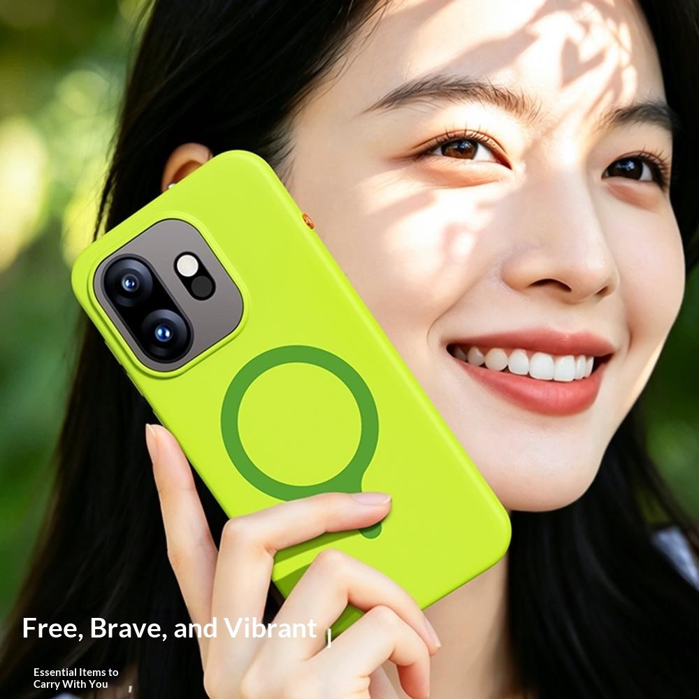 For OnePlus 15T 5G Magnetic Case Shockproof Skin-Friendly TPU Soft Phone Cover