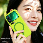 For Xiaomi 17 Pro Max Magnetic Case Shockproof Skin-Friendly TPU Soft Phone Cover