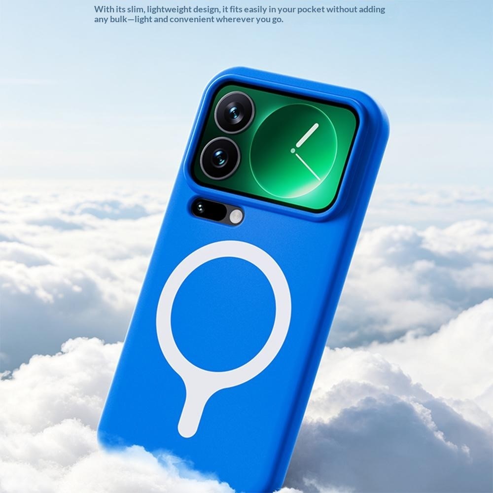 For Xiaomi 17 Pro Max Magnetic Case Shockproof Skin-Friendly TPU Soft Phone Cover