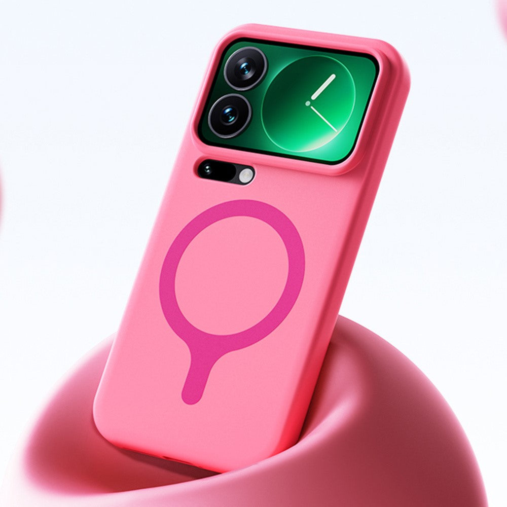 For Xiaomi 17 Pro Max Magnetic Case Shockproof Skin-Friendly TPU Soft Phone Cover