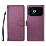 BETOPNICE for Oppo F33 Pro 5G / Oppo A6s Pro 5G 006 Case RFID Blocking Wallet Stand Leather Phone Cover with Wrist Strap