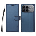 BETOPNICE för Xiaomi Redmi K90 Pro Max 5G / Xiaomi Poco F8 Ultra 006 Skal RFID-blockerande plånboksfodral i läder med handledsrem