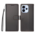 BETOPNICE för Oppo Reno15 F 5G / Oppo Reno16 FS 5G / Oppo Reno16 F 5G 006 Skal RFID-blockerande plånboksfodral i läder med handledsrem
